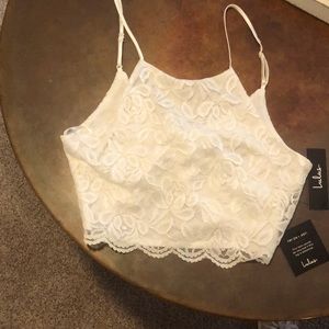 Lulus lace mid cami. Brand new. Never worn.